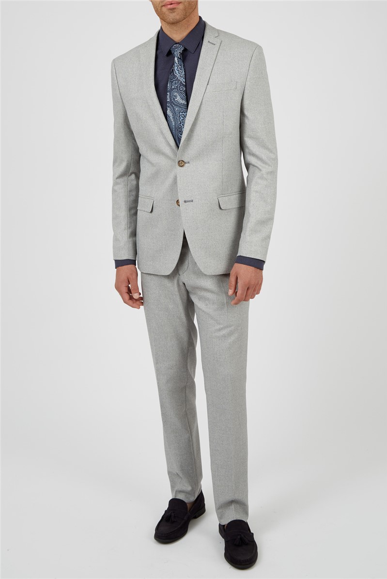  Slim Fit Cool Grey Two Piece Suit