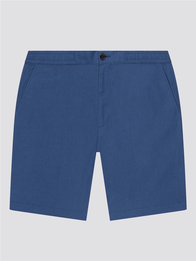 Larry Linen Cotton Short