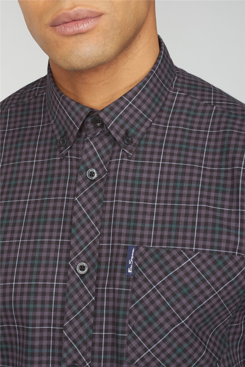 Camicia Uomo Harley-Davidson Heritage HD Script | Manica Lunga Nera 100% Cotone | Concessionario Wisconsin - 2