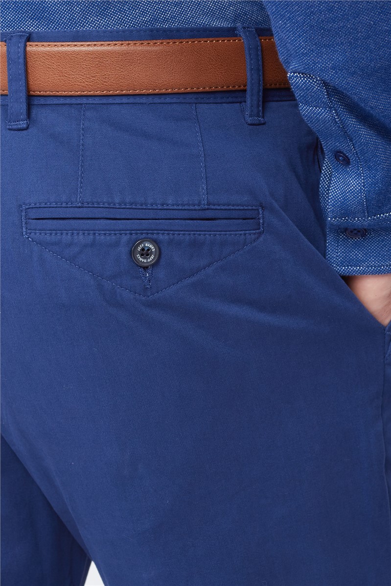 Navy Stretch Chino Trouser