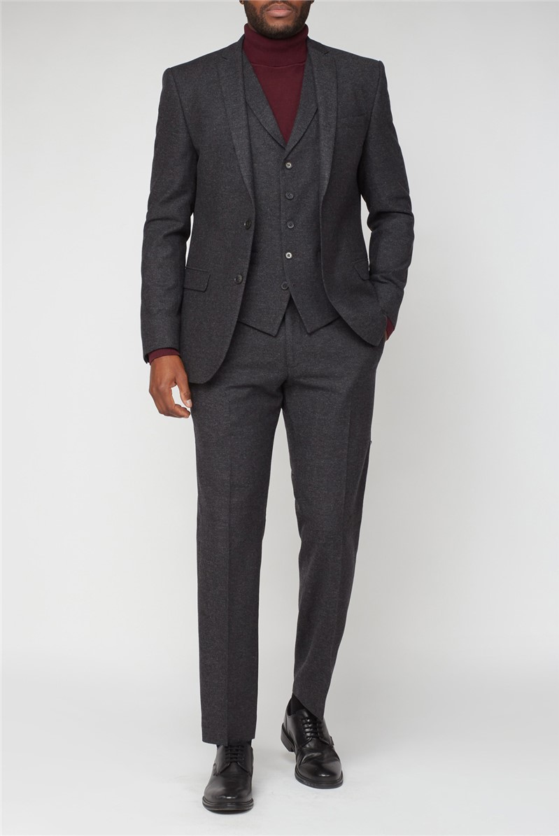 Limehaus Charcoal Donegal Slim Fit Suit