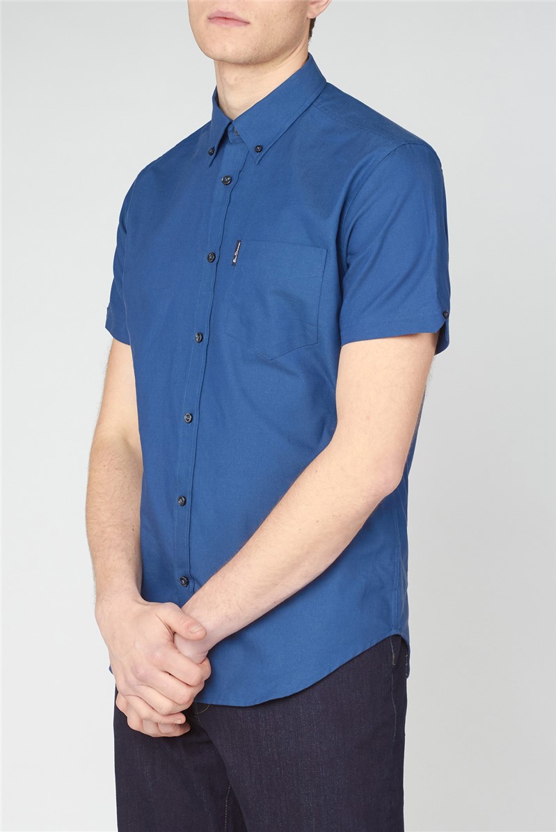  Organic Cotton Short Sleeve Oxford Shirt