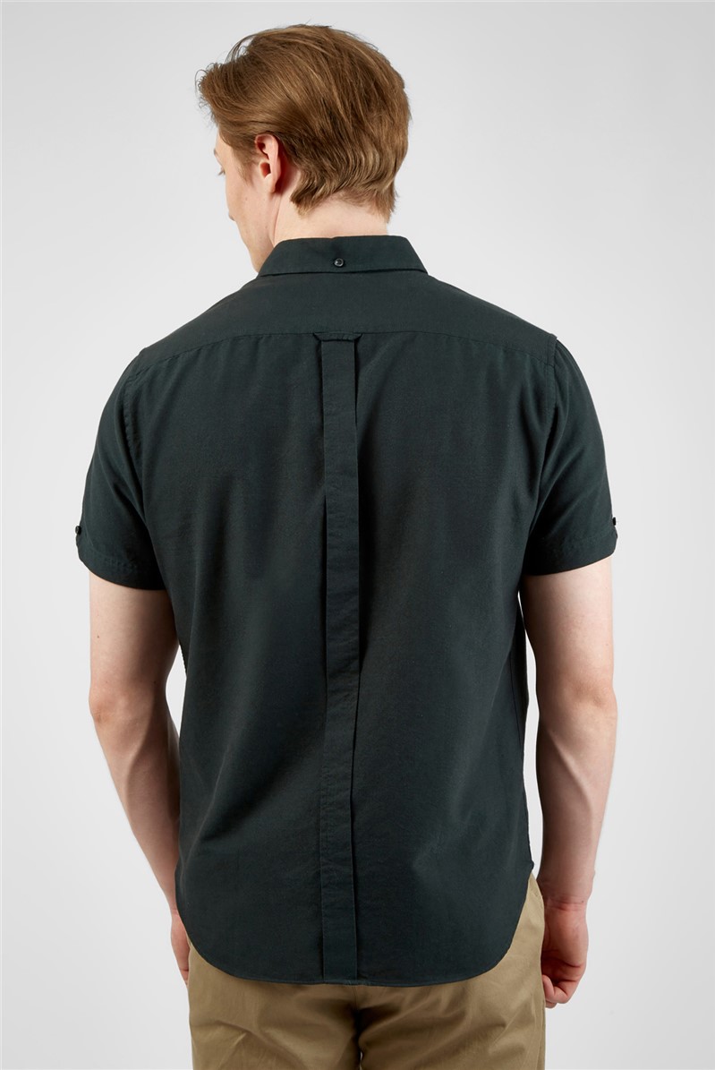  Dark Green Organic Cotton Oxford Shirt