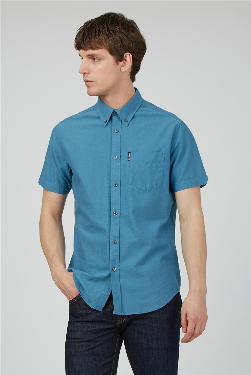  Regular Fit Organic Cotton Oxford Shirt