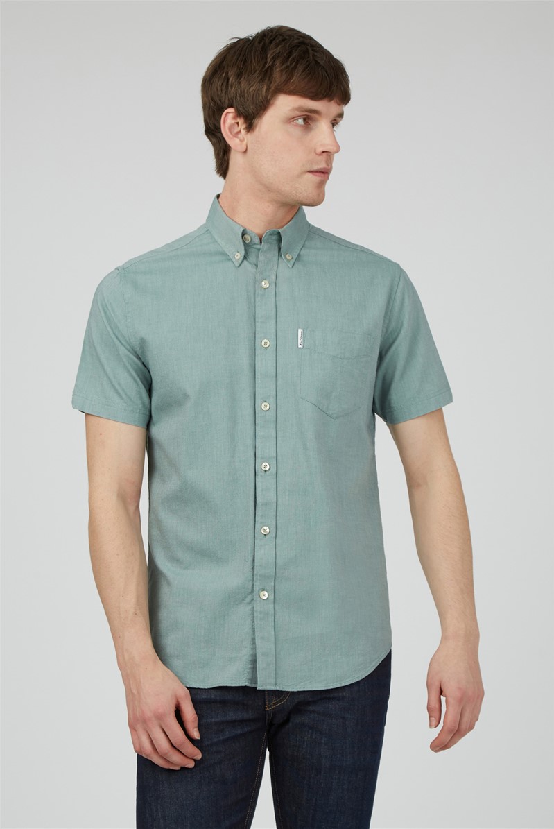  Regular Fit Organic Cotton Oxford Shirt