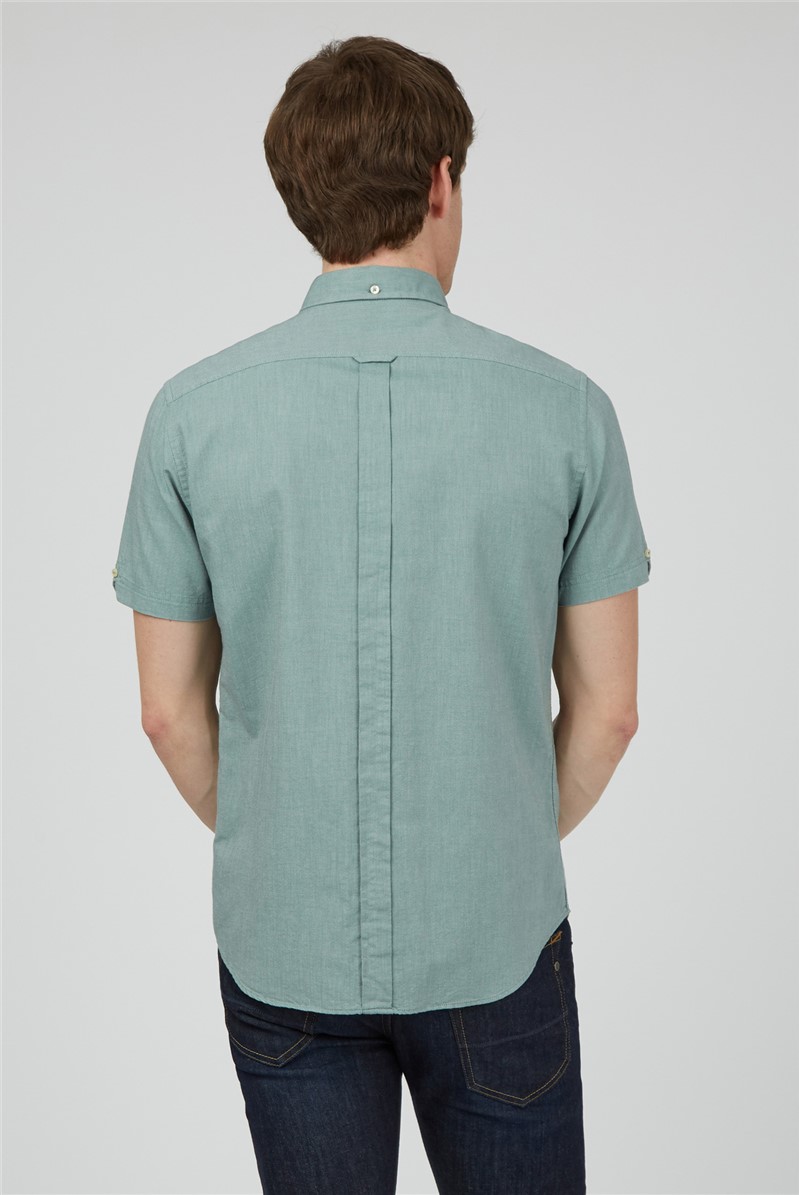  Regular Fit Organic Cotton Oxford Shirt