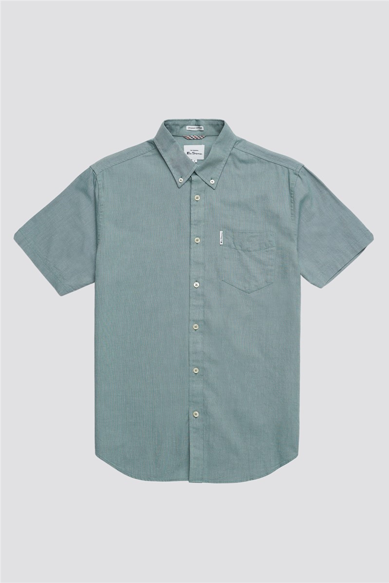  Regular Fit Organic Cotton Oxford Shirt