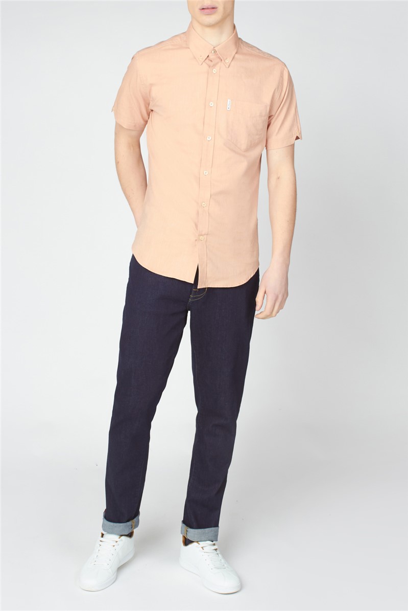  Organic Cotton Short Sleeve Oxford Shirt