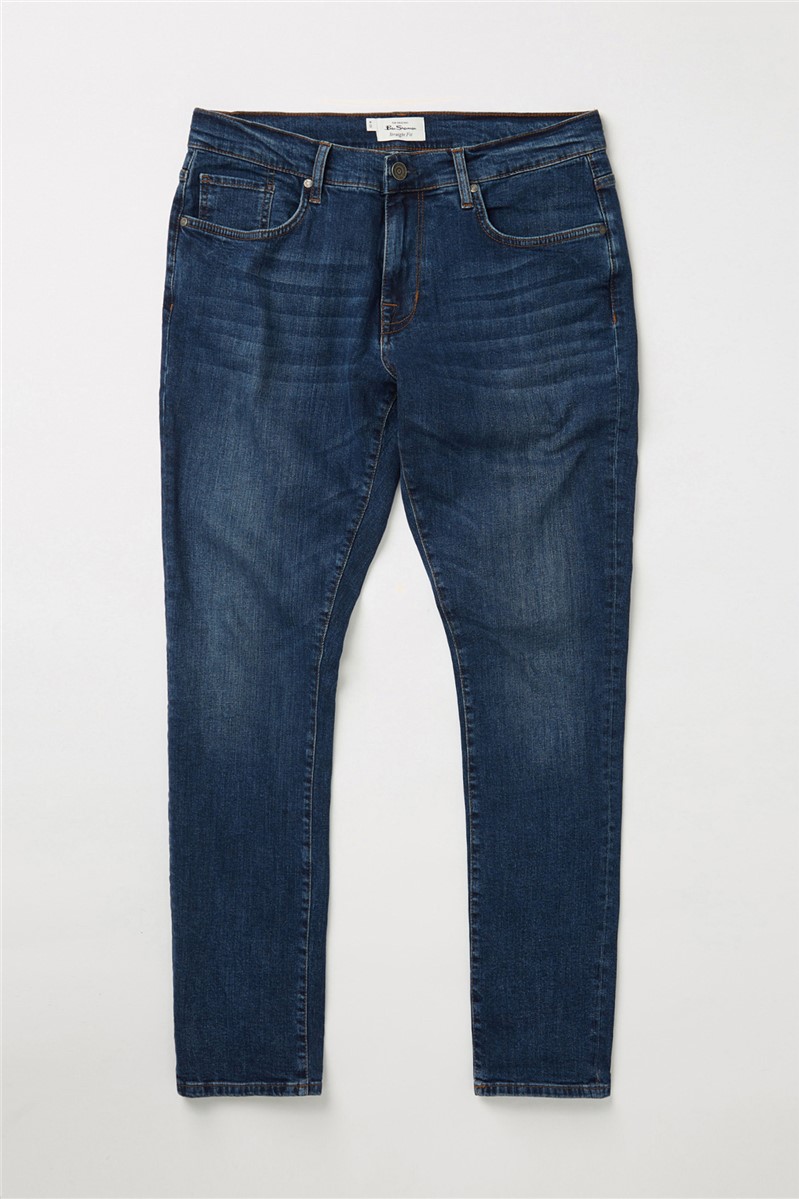  Straight Stonewash Jeans