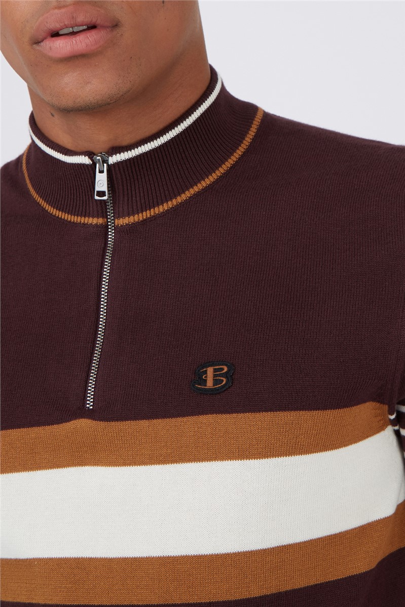  Zip Neck Polo Shirt