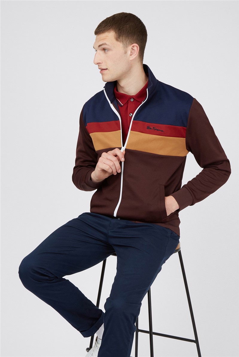 Ben Sherman | Men's Retro Colour Block Zip Through | Suit Direct
