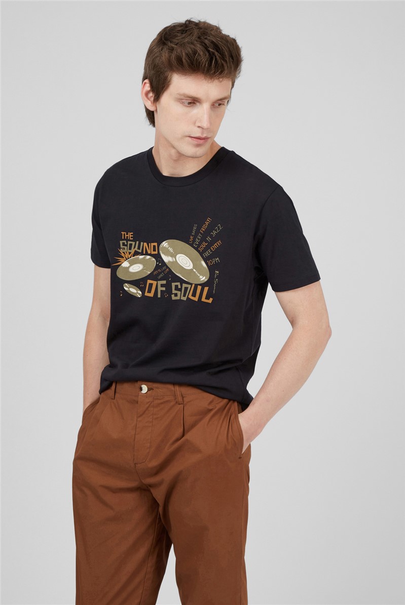  Black Sound of Soul T-Shirt