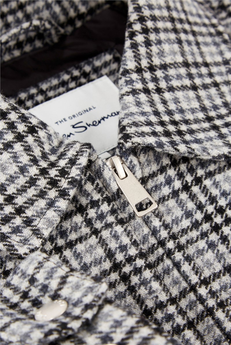  Monochrome Check Jacket