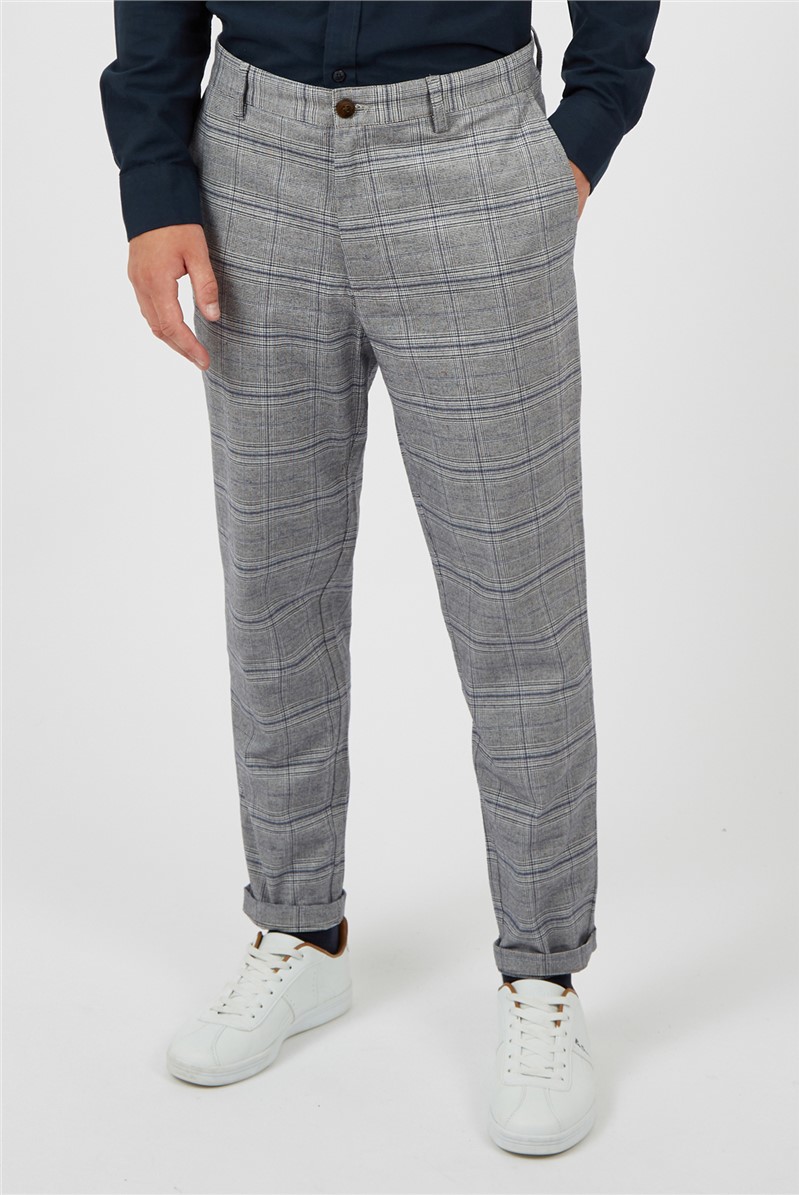   Heritage Check Slim Taper Trouser