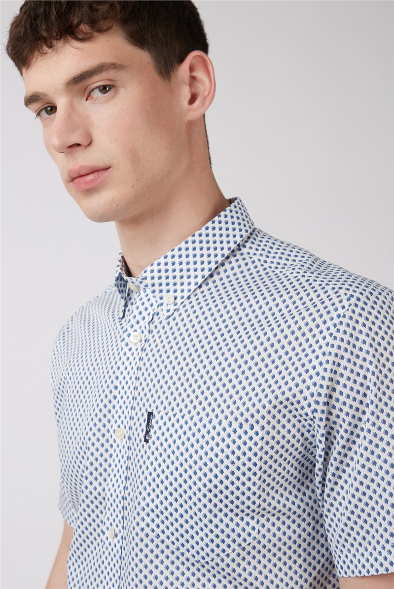 Ben Sherman Diamond Print Shirt