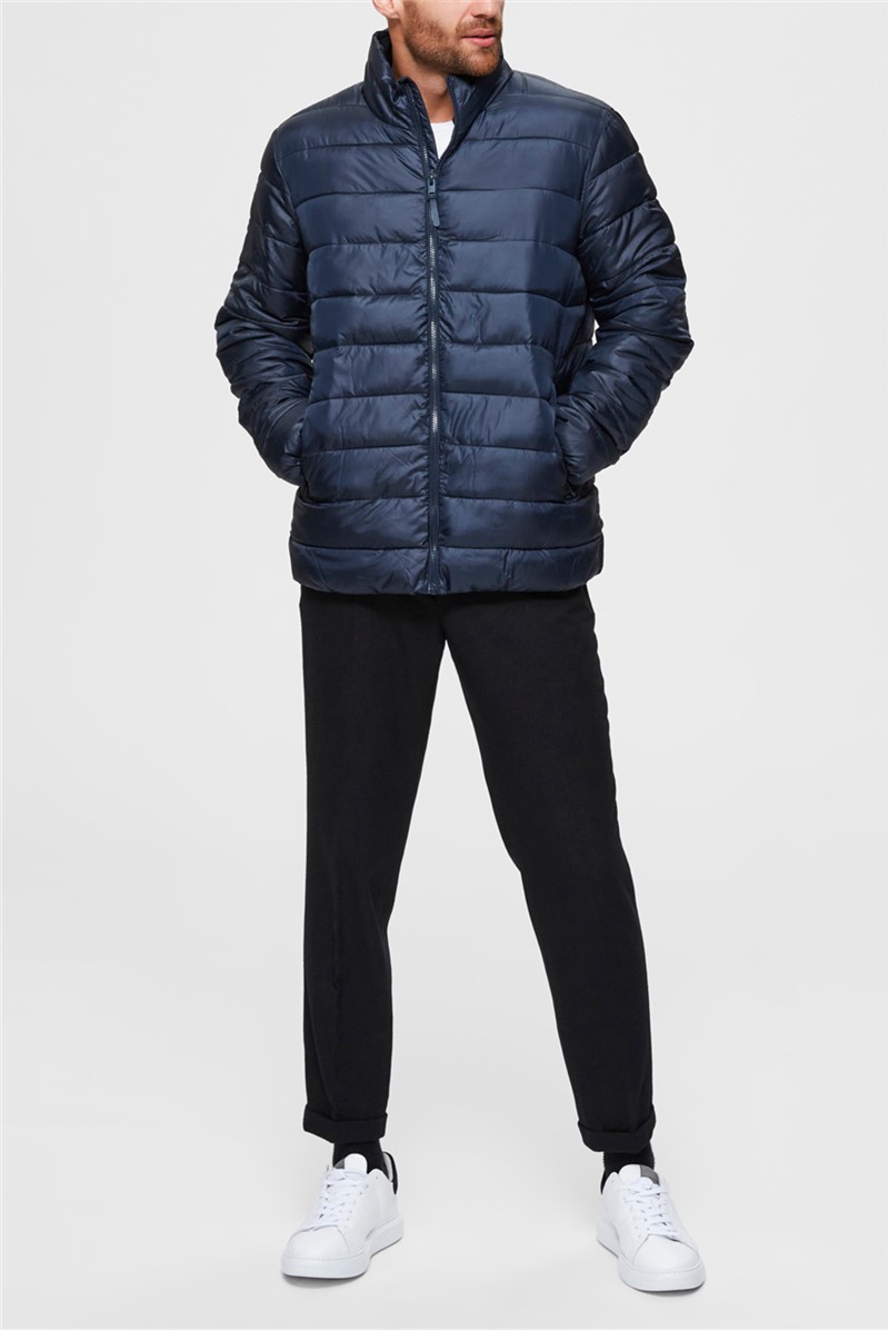 Navy Puffer Jacket