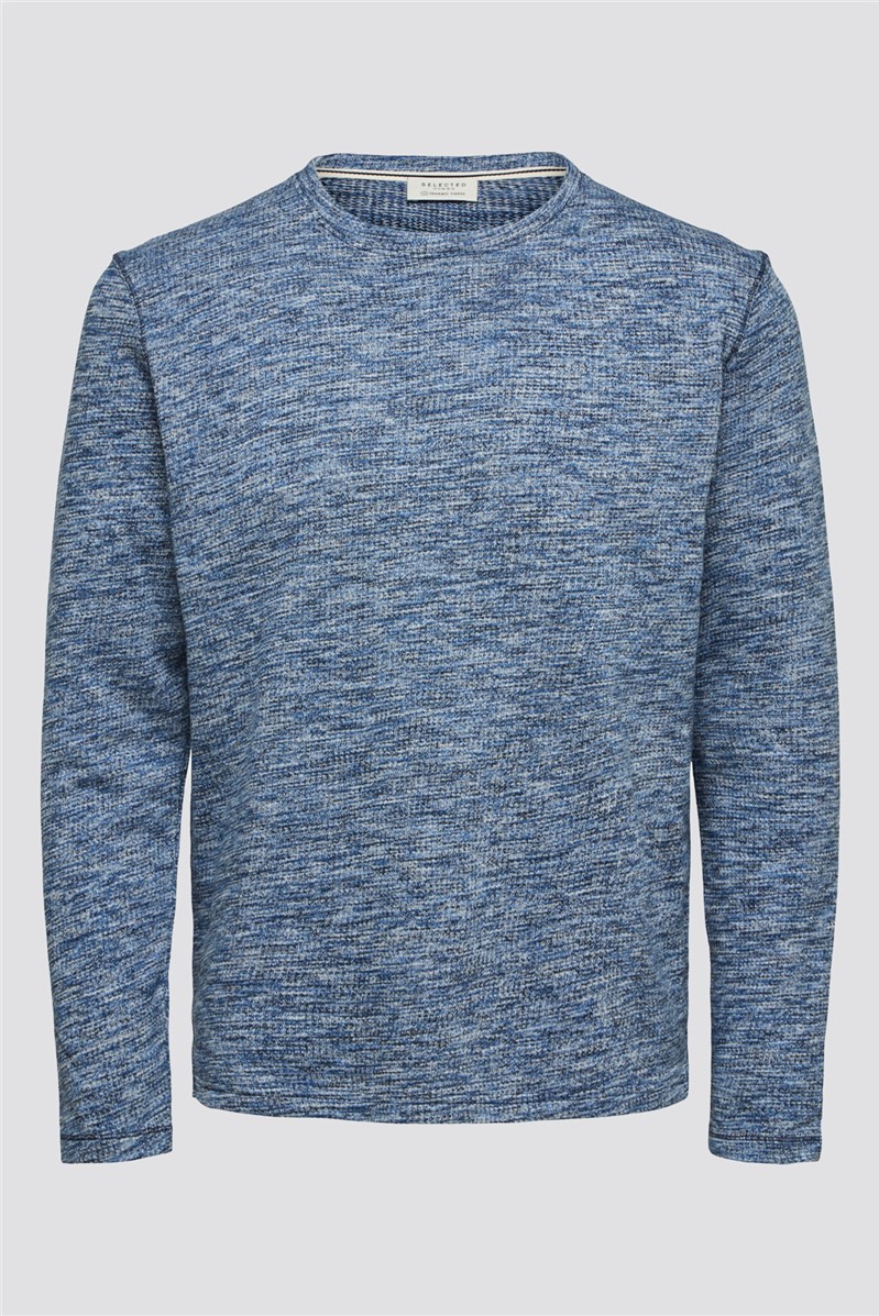  Jay Crew Neck Sweater in Blue