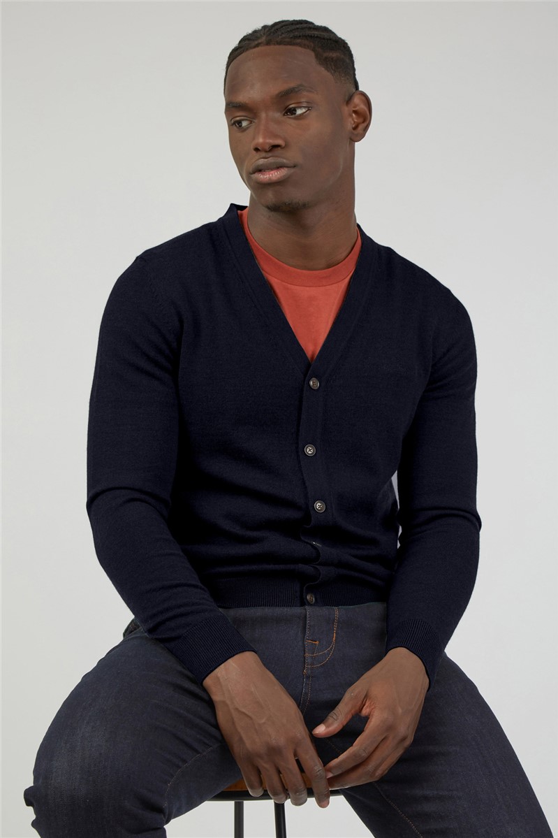 Ben Sherman Signature Merino Cardigan