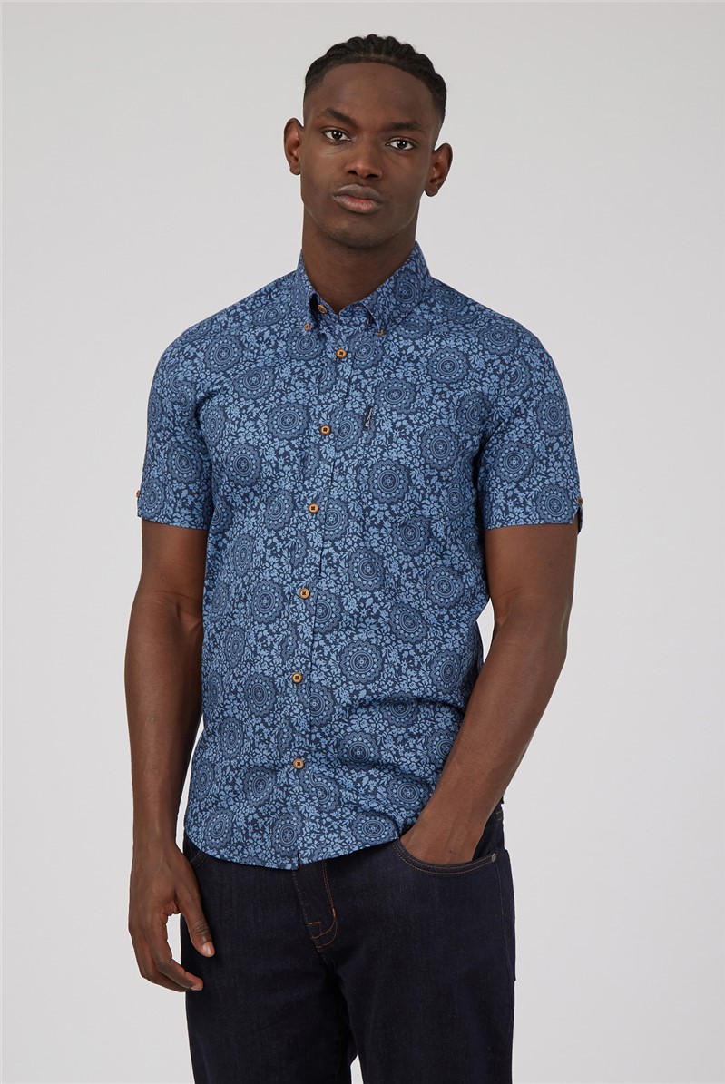 Ben Sherman Regular Fit Floral Print Shirt