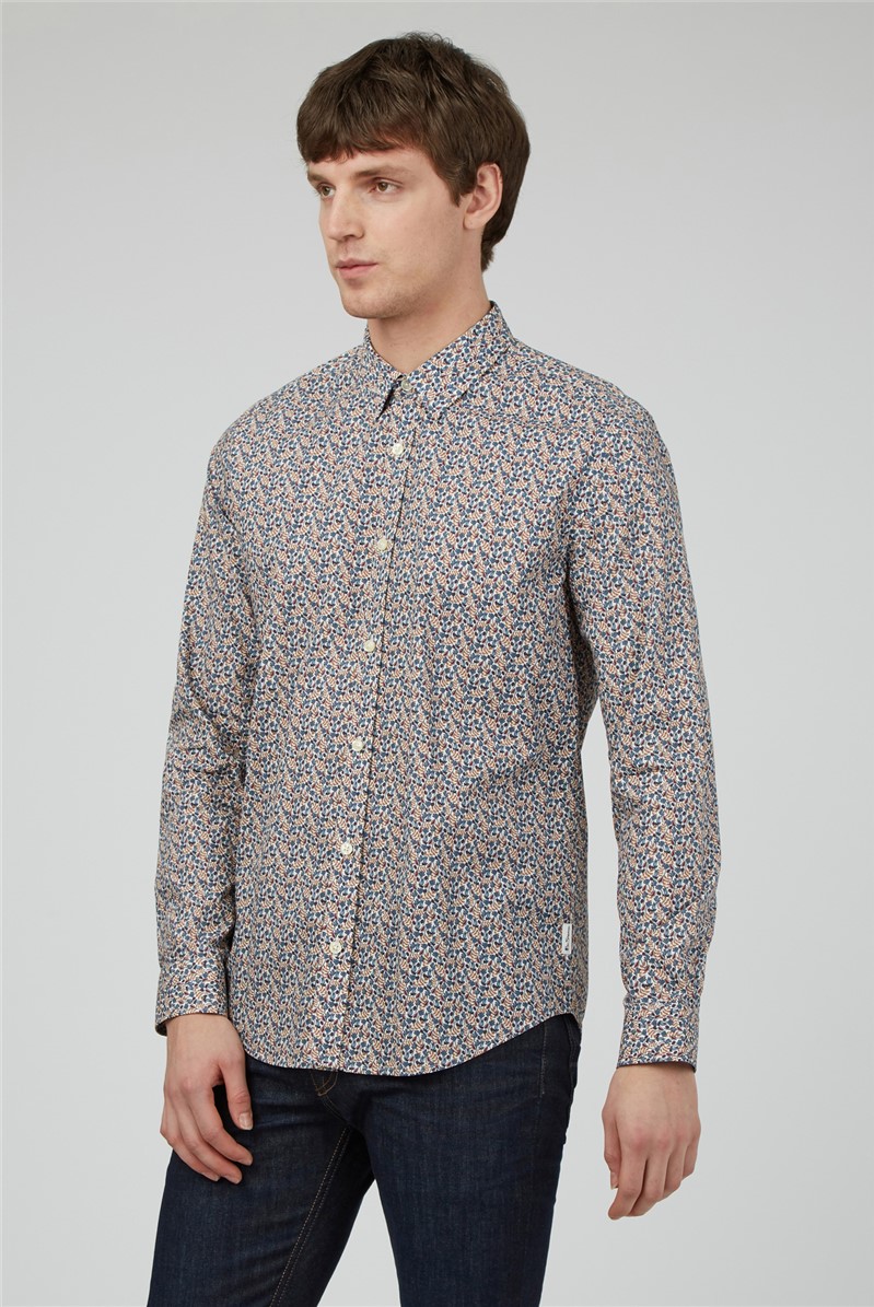   Multicolour Floral Print Shirt