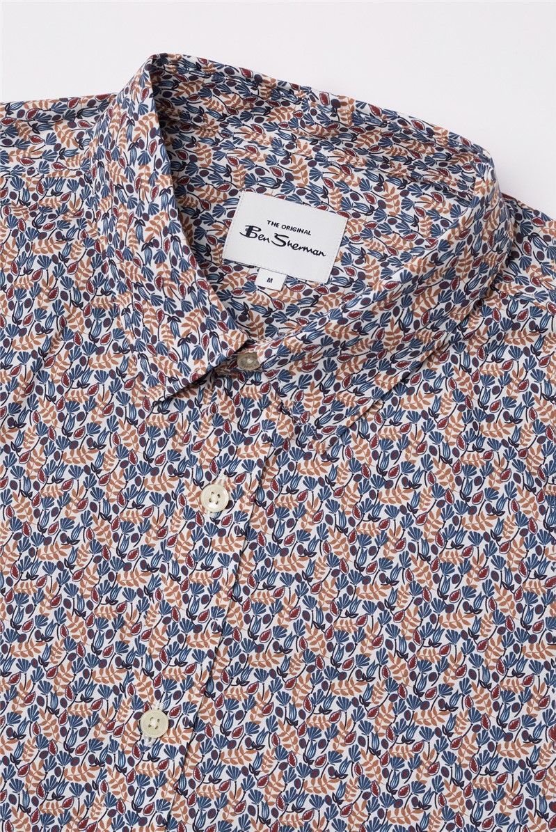 Ben Sherman Multicolour Floral Print Shirt