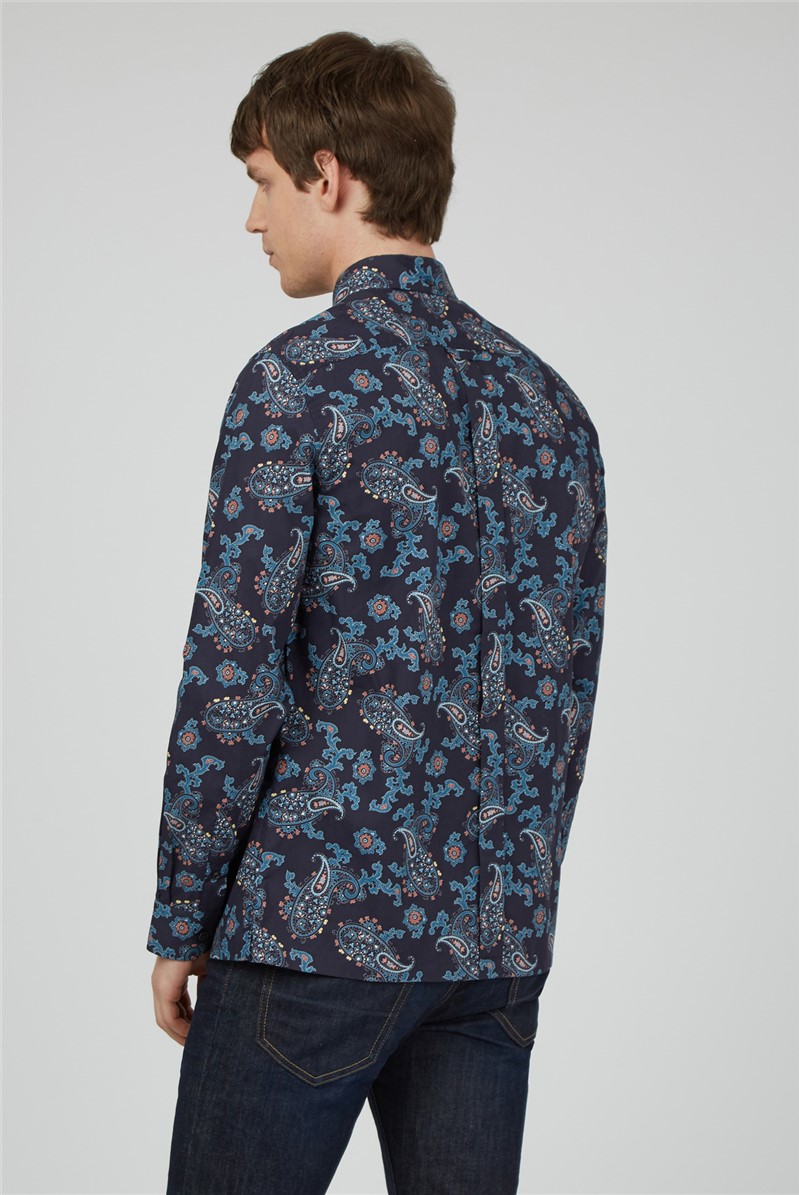   Large Paisley Print Shirt