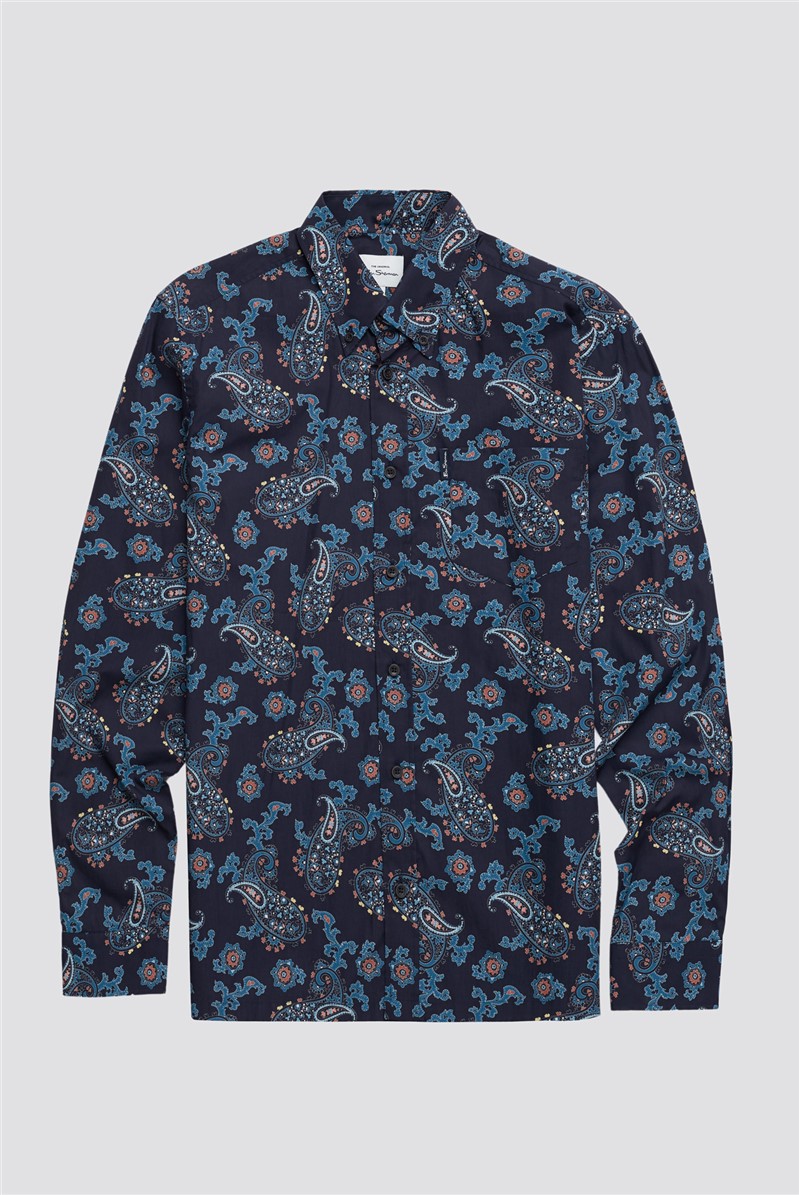   Large Paisley Print Shirt