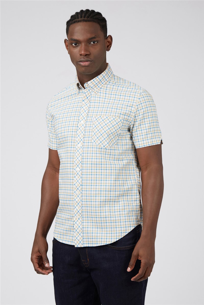  Regular Fit Oxford Overcheck Shirt