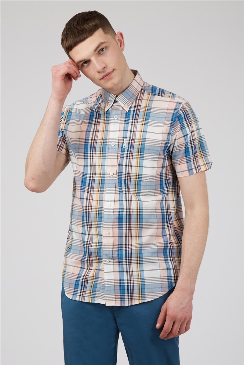  Large Madras Check Shirt