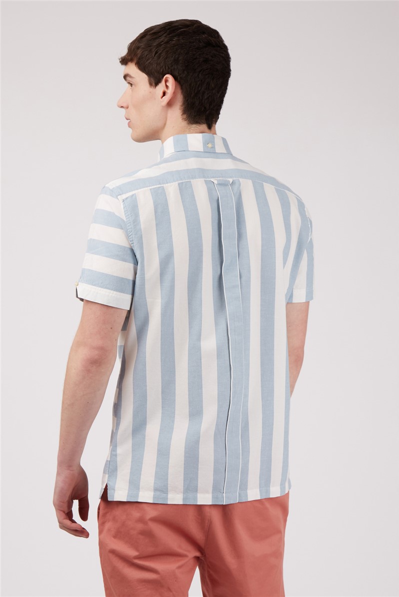 Ben Sherman Archive Patchwork Candy Stripe Shirt