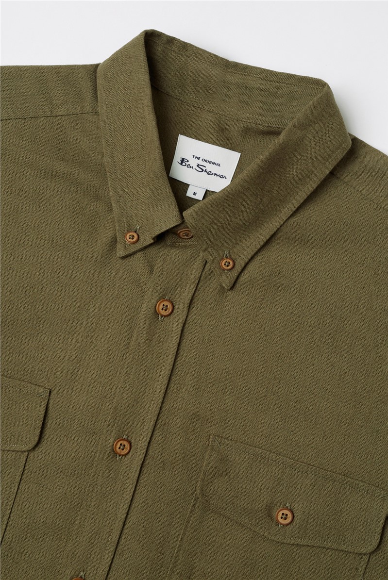   Cotton Linen Overshirt