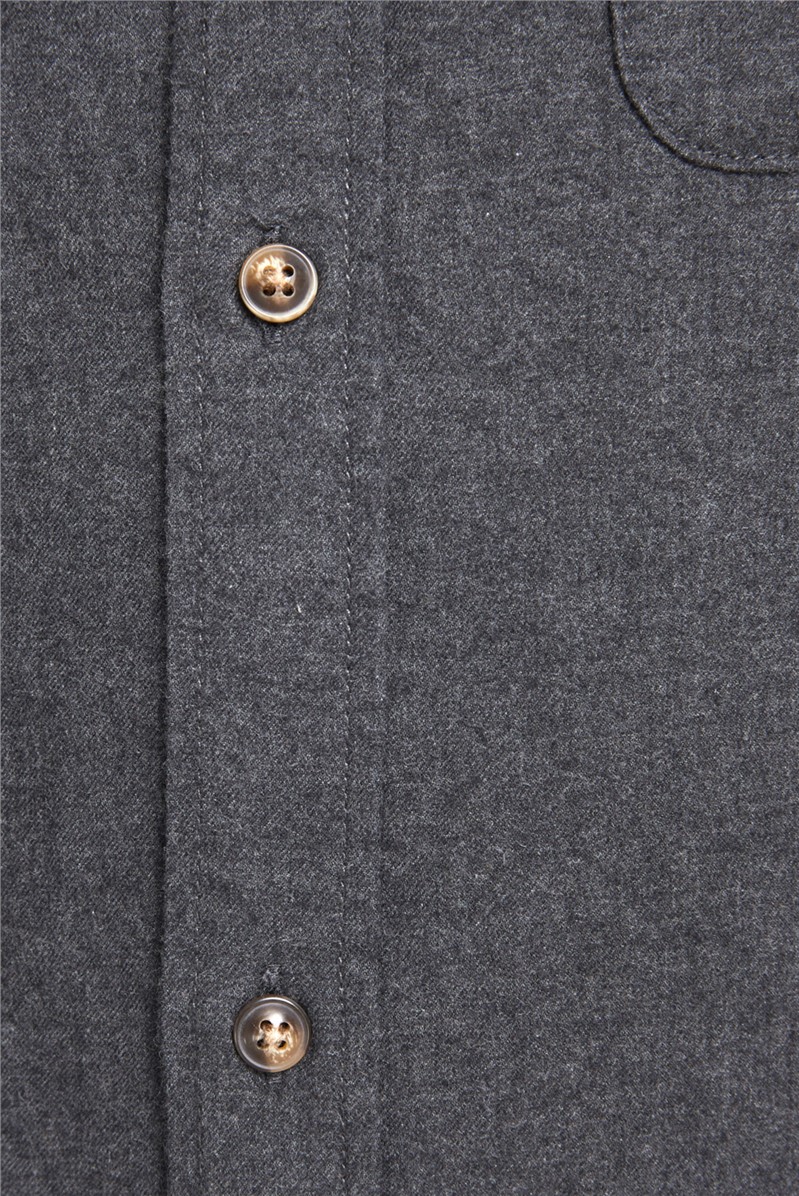 ★★ ★★ Men's Melange Utility Shirt Charcoal J3 Jersey Utility Zip Overshirt