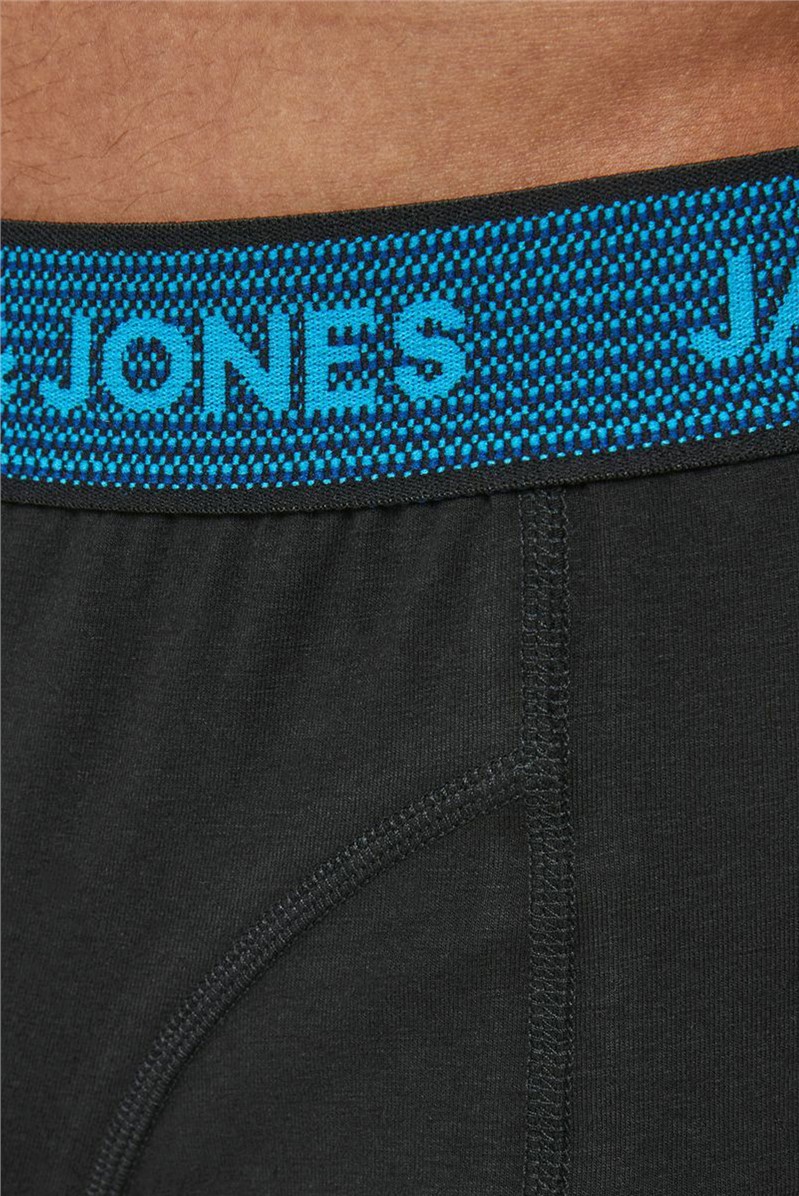 JACK & JONES 3 Pack Black Boxer Shorts