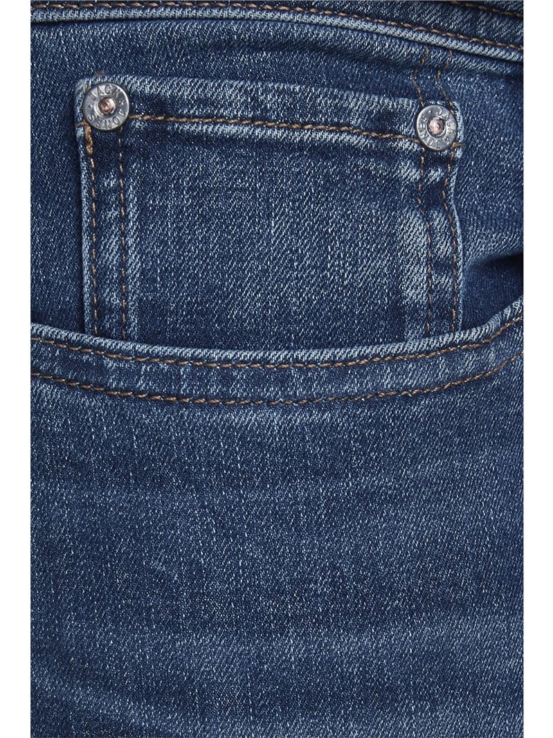 JACK & JONES Glenn Slim Fit Mid Wash Jeans