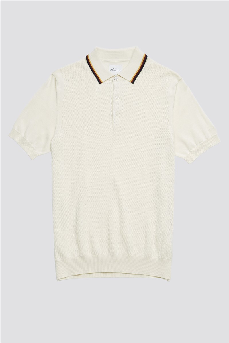  Textured Polo Shirt