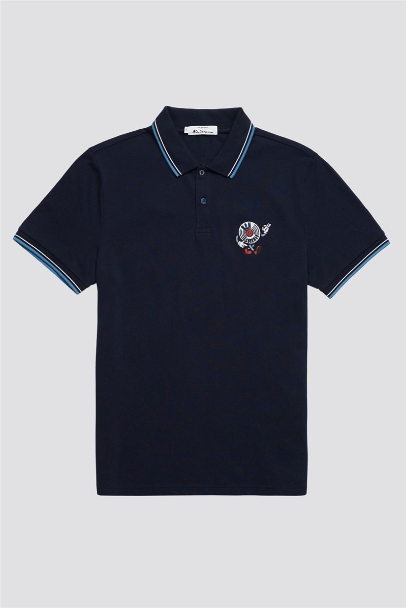 Ben Sherman Strolling Record Polo Shirt