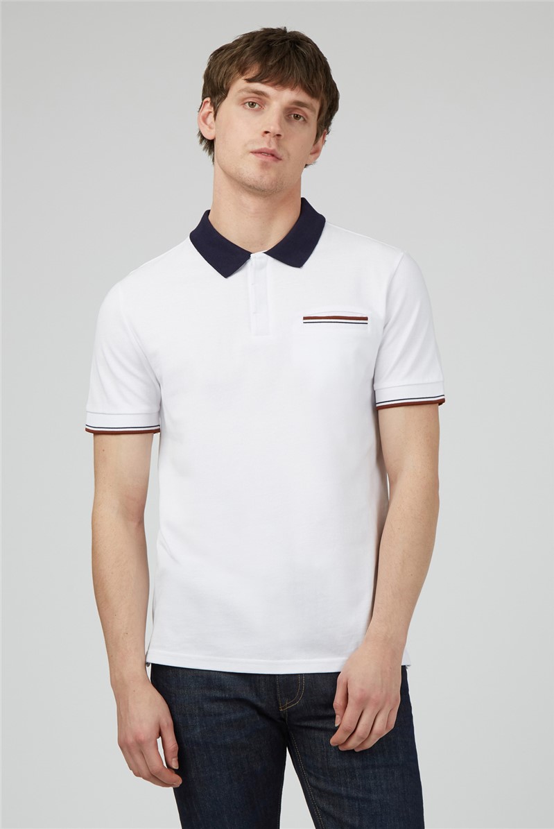  Clean Trimmed Polo Shirt