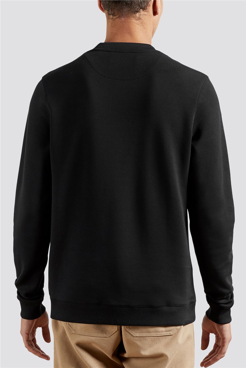  Black Panel Sweatshirt