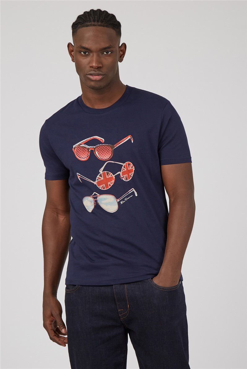 Ben Sherman Summer Shades Print T-Shirt