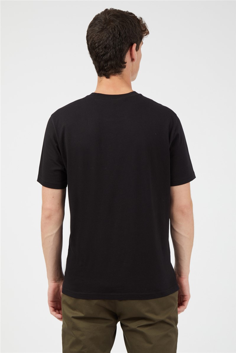  Black Print Graphic T-Shirt