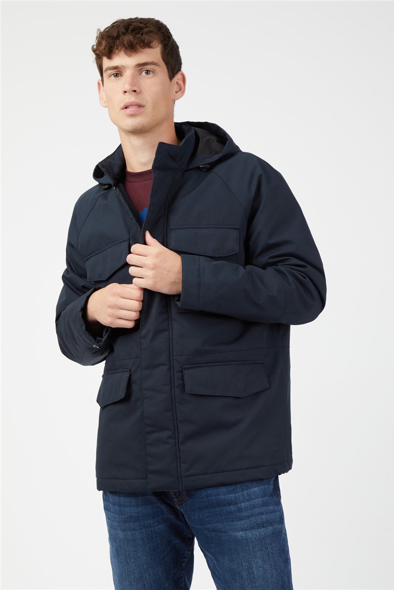 Ben Sherman Midnight Blue Four Pocket Jacket