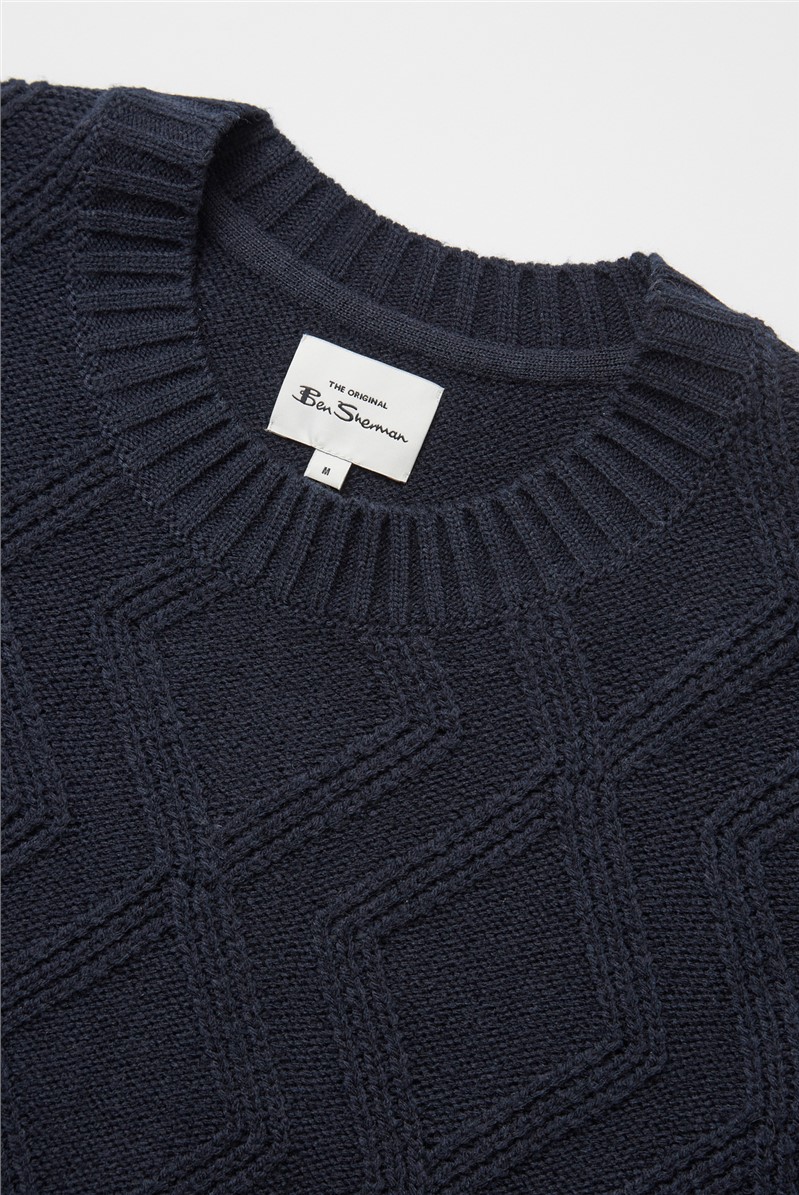  Cable Crew Neck Jumper