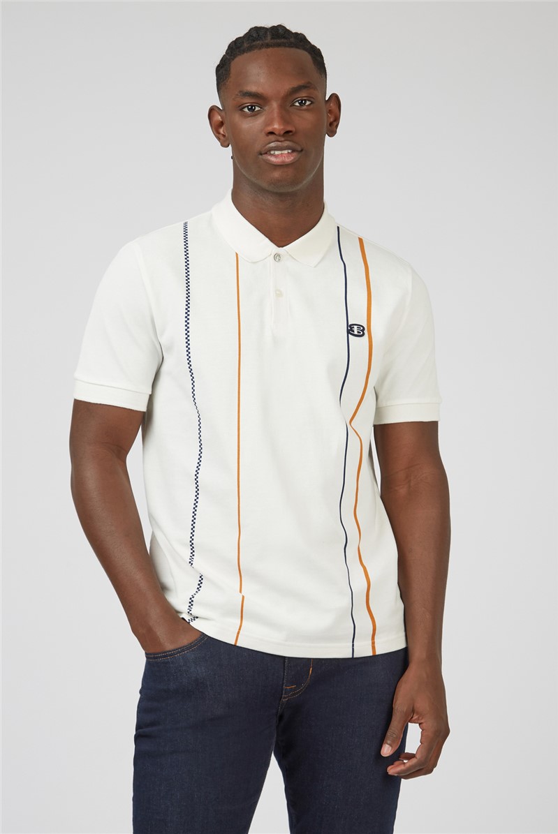  Vertical Stripe Polo