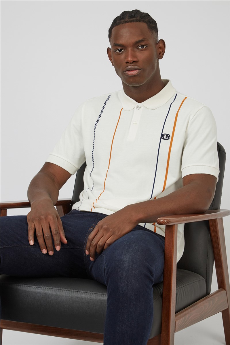  Vertical Stripe Polo