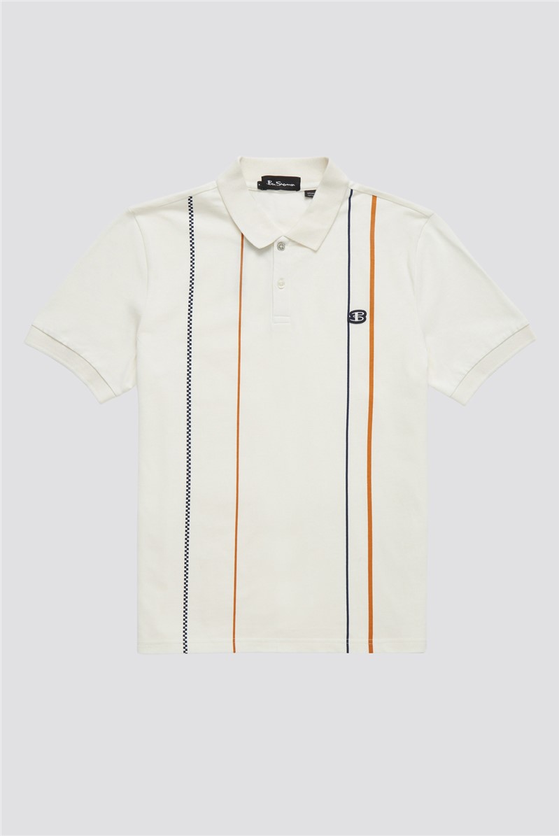  Vertical Stripe Polo