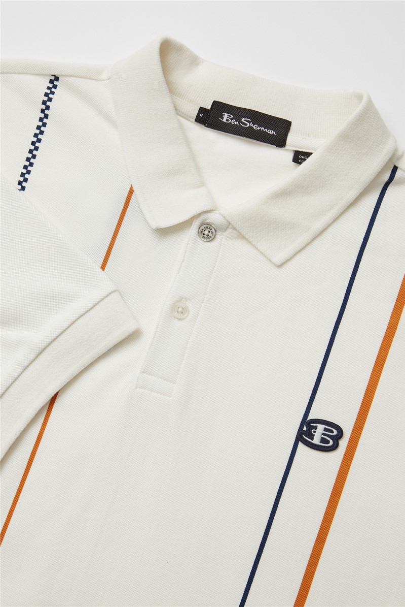 Ben Sherman Vertical Stripe Polo