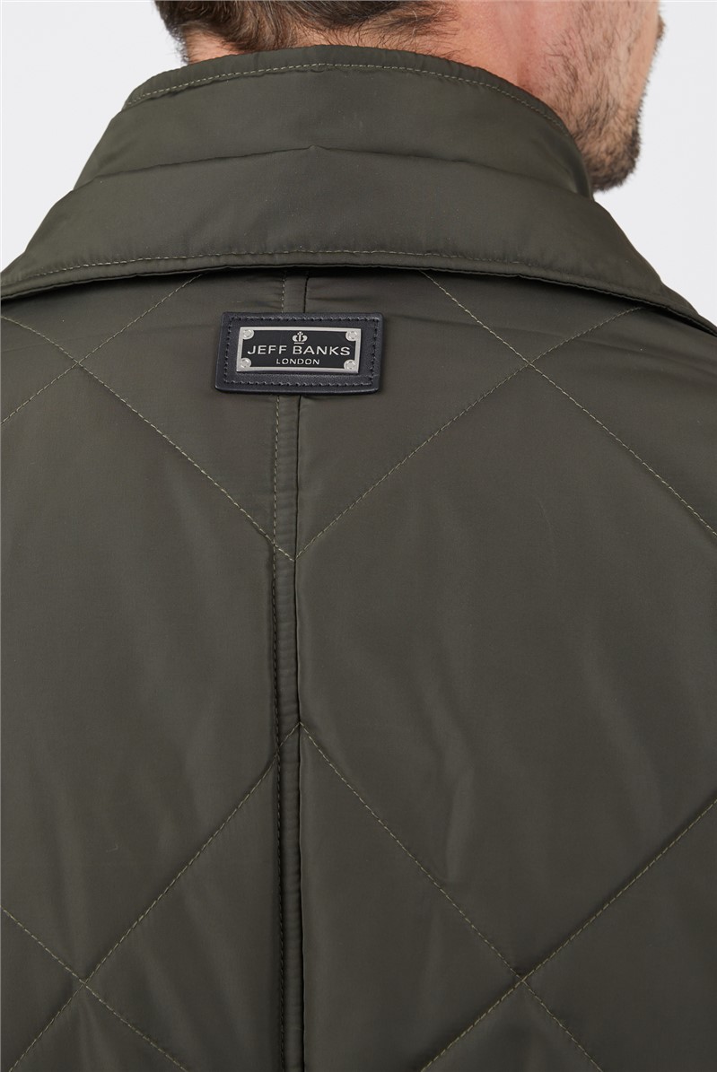 jeff banks quilted jacket