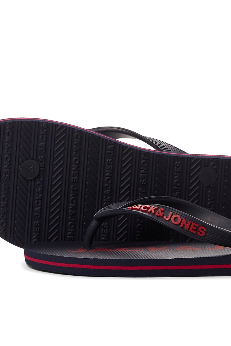 JACK & JONES Jrlogo Pack Flip Flop Flip Flop Uomo, antracite