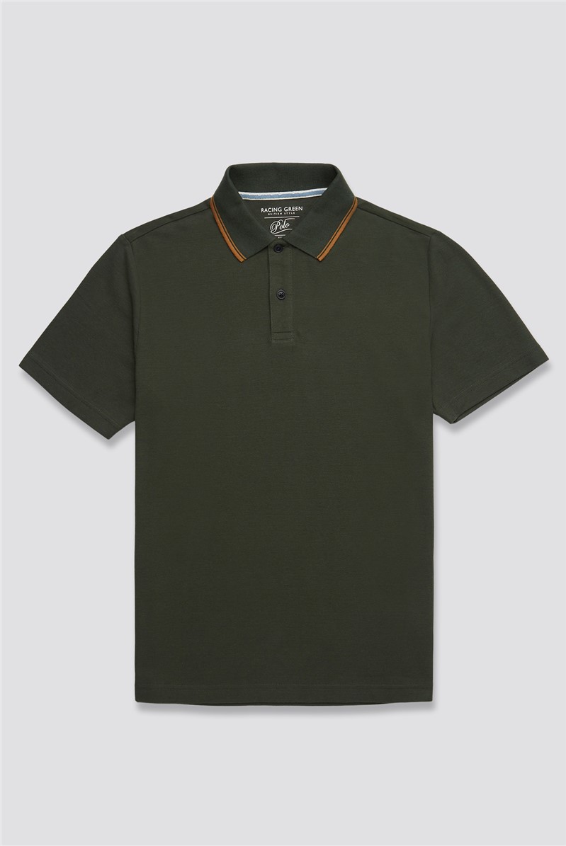  Chilton Pique Green Polo Shirt