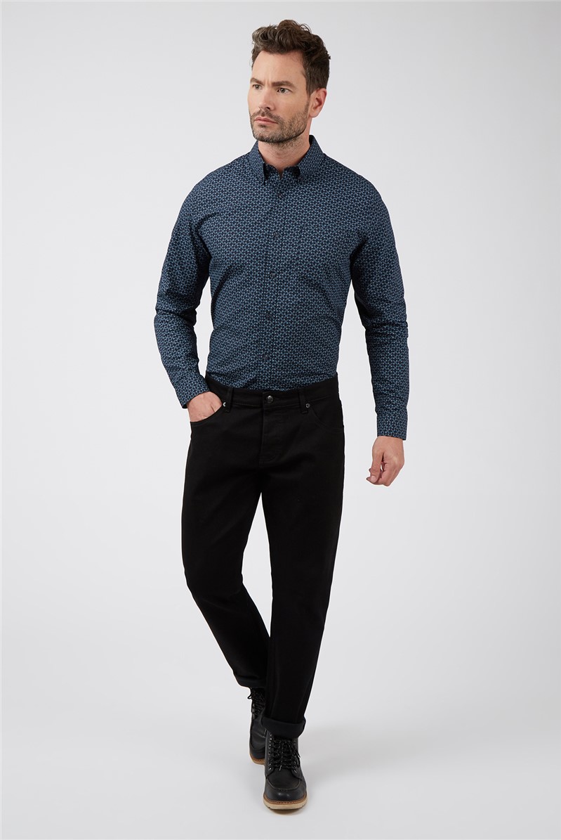 Racing Green Men's Lando Straight Fit Jeans Suit Direct